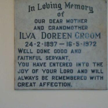 GROOM Ilva Doreen 1897-1972