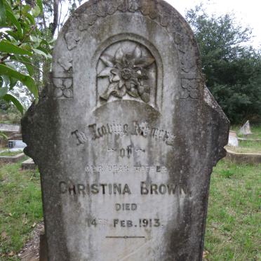 BROWN Christina -1913