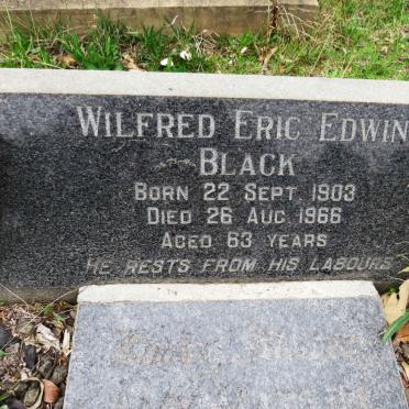 BLACK Wilfred Eric Edwin 1903-1966