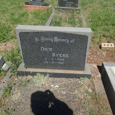 BYERS Dick 1906-1982