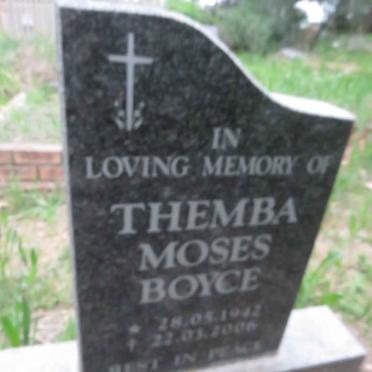 BOYCE Themba Moses 1942-2006