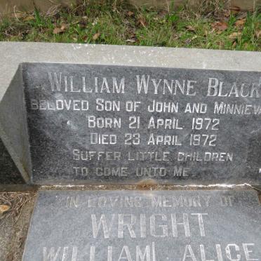 BLACK William Wynne 1972-1972