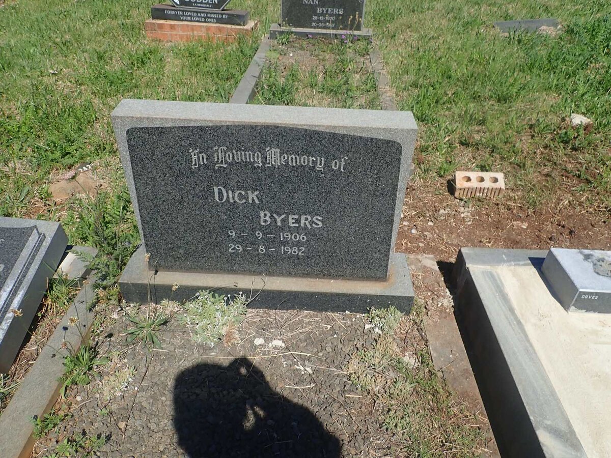 BYERS Dick 1906-1982