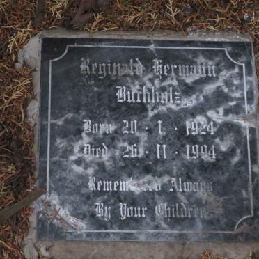 BUCHHOLZ Reginald Herman 1924-1994