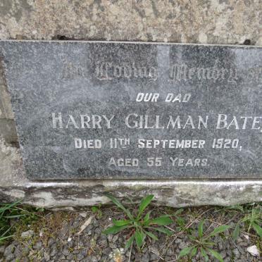 BATE Harry Gillman -1920