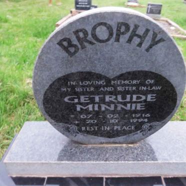 BROPHY Gertrude Minnie 1916-1994