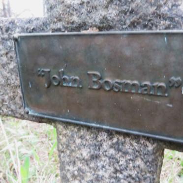 BOSMAN John