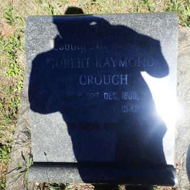 CROUCH Robert Raymond 1880-1946