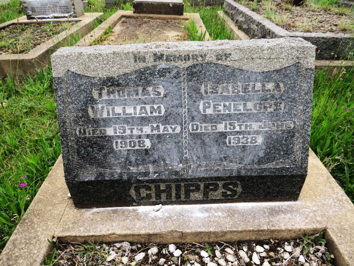 CHIPPS Thomas William -1908 &amp; Isabella Penelope -1938