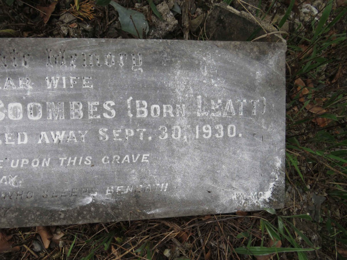 COOMBES Elizabeth Sophia nee LEATT 1884-1930