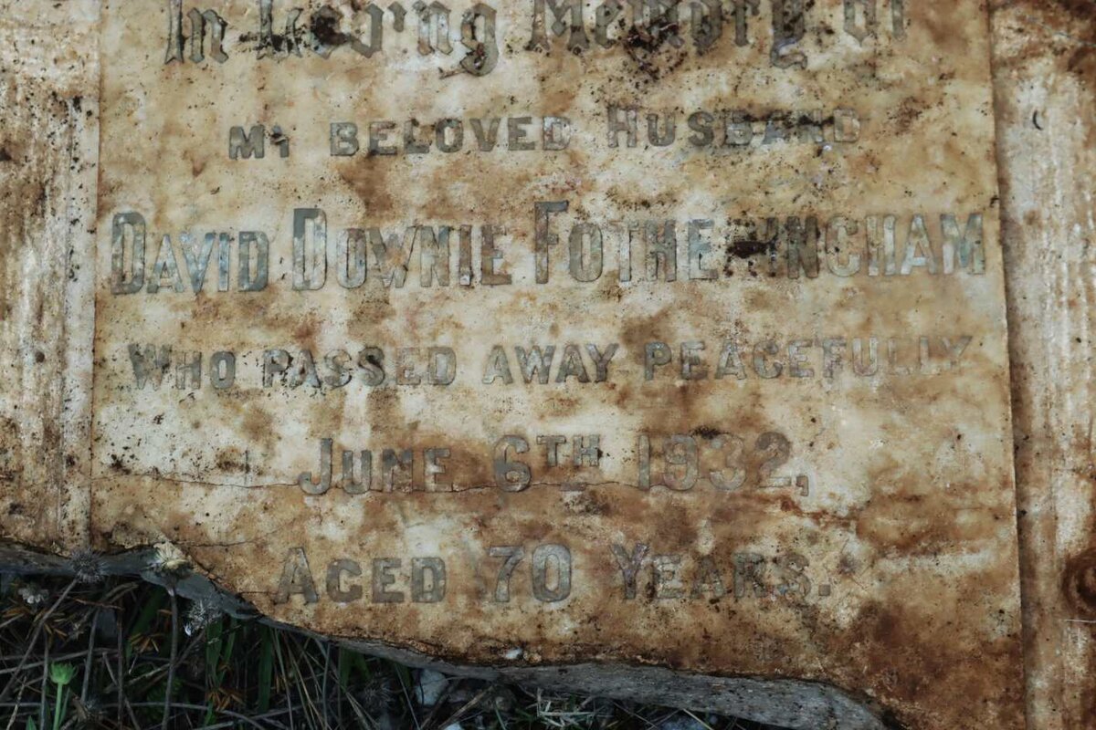 FOTHERINGHAM David Downie -1932