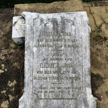 GROOM Richard -1889 &amp; Elizabeth -1892