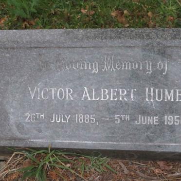HUME Victor Albert 1885-1956