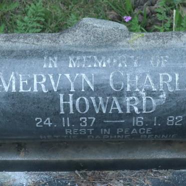 HOWARD Mervyn Charles 1937-1982