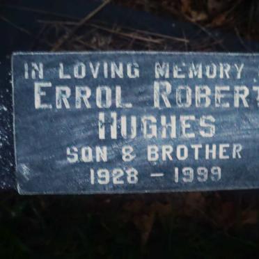 HUGHES Errol Robert 1928-1999