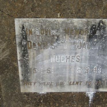 HUGHES Dennis -1951 &amp; Jackie -1949