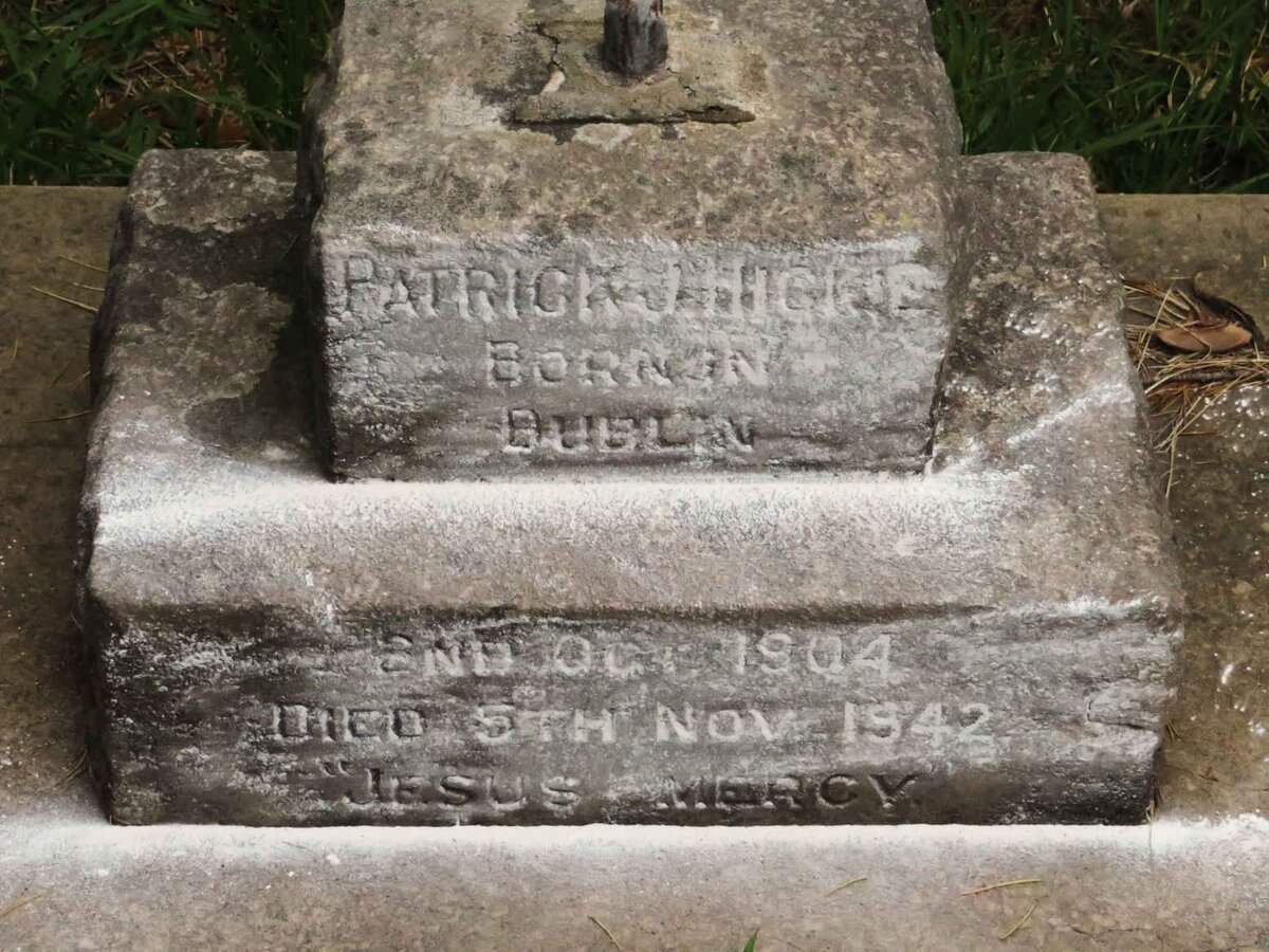 HICK? Patrick J. 1904-1942