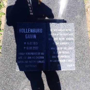 HOLLENBURG Gavin 1975-2007