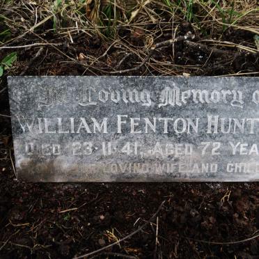 HUNTER William Fenton -1941