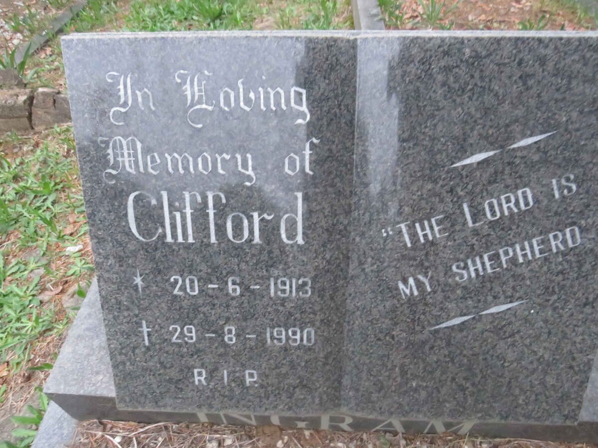 INGRAM Clifford 1913-1990