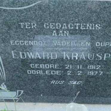 KRAUSPE Edward 1912-1977