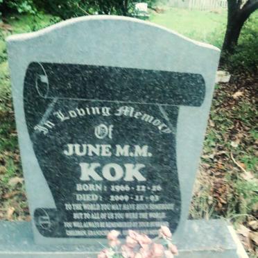 KOK June M.M. 1966-2009