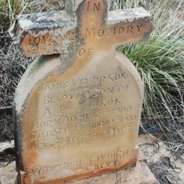 KOK James Victor 1900-1900