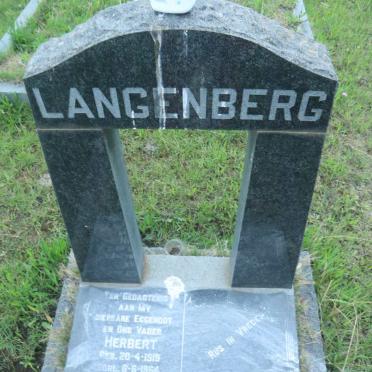 LANGENBERG Herbert 1919-1964