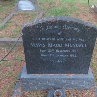 MUNDELL Mavis Maud 1897-1965