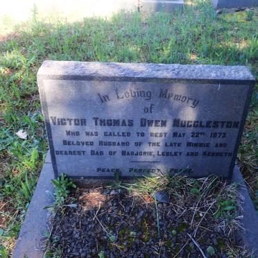 MUGGLESTON Victor Thomas Owen -1972