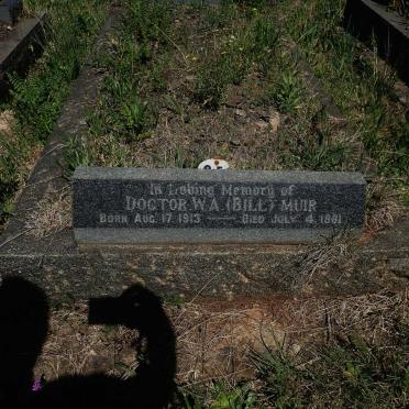 MUIR W.A. 1913-1961