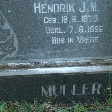 MULLER Hendrik J.M. 1873-1956