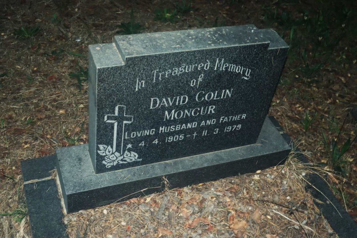 MONCUR David Colin 1905-1979