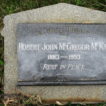 McKAY Robert John McGregor 1883-1953