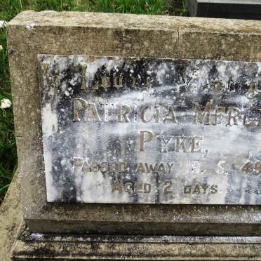 PYKE Patricia Merle -1949