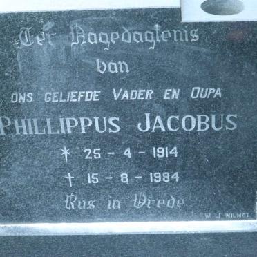 PREEZ Phillippus Jacobus, du 1914-1984