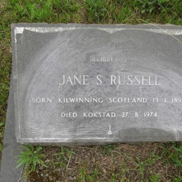 RUSSELL Jane S. 1895-1974