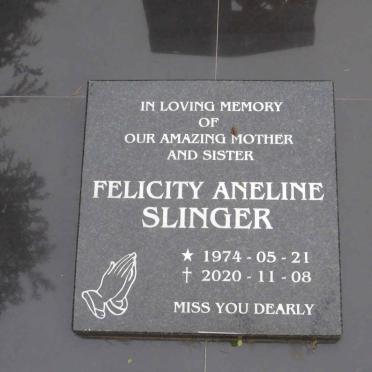 SLINGER Felicity Aneline 1974-2020