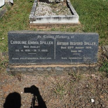 SPILLER Arthur Bedford -1938 &amp; Caroline Emma ARKLEY 1881-1963
