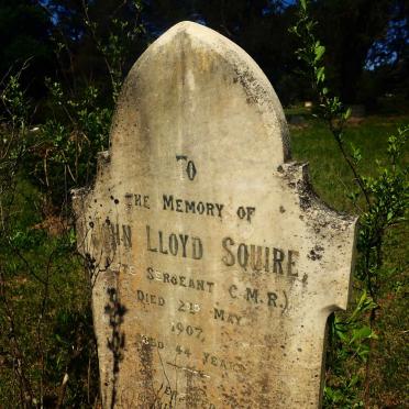 SQUIRE John Lloyd -1907