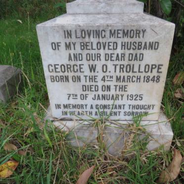 TROLLOPE George W.O. 1848-1925