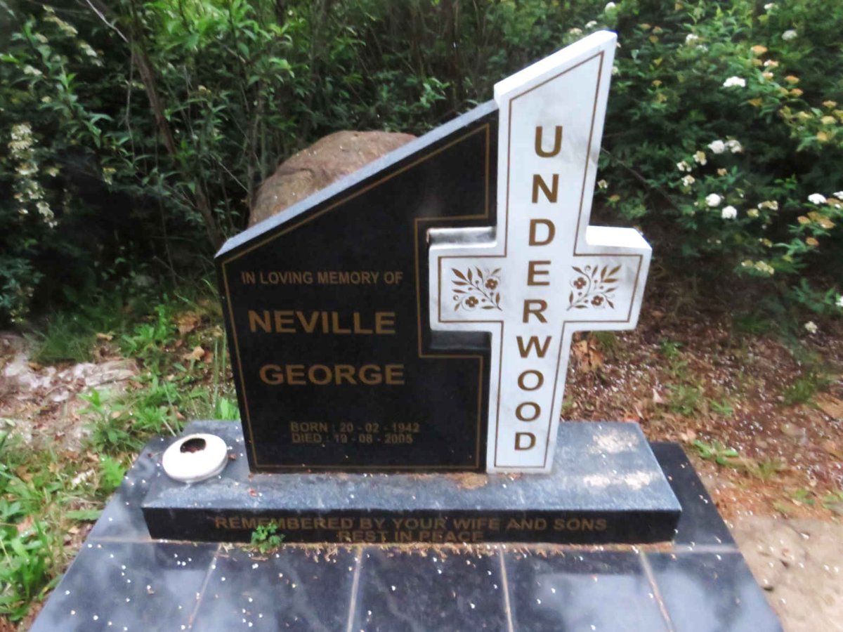 UNDERWOOD Neville George 1942-2005