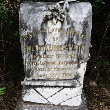 WIRTH Emil Otto Ernest 1841-1904