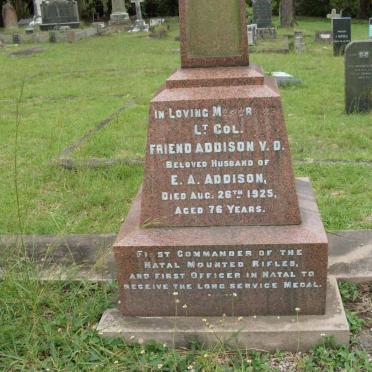 ADDISON Friend -1925