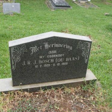 BOSCH J.R.J. 1920-1988