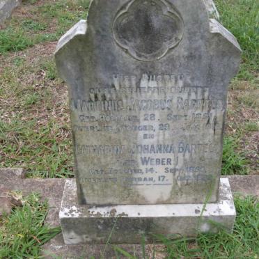 BARTELS Martinus Jacobus 1851-1916 &amp; Catharina Johanna WEBER 1880-1928