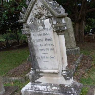 BOND Thomas 1836-1912