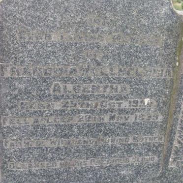 BUDGE Wilhelmina Albertina 1906-1939