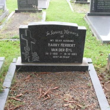BYL Harry Herbert, van der 1910-1983