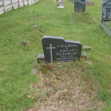 COETZEE G.D.J -1960